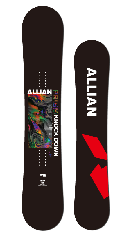 ALLIAN prism 155cm union contact pro セット - スノーボード